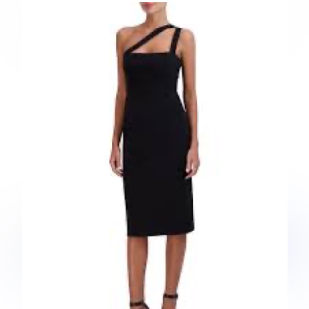 Elegant Black Pencil Dress